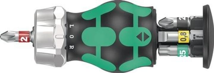 Wera Kraftform Kompakt Stubby Magazin RA 2 (TX25, 25mm, PH1, PZ1, 2 mm)