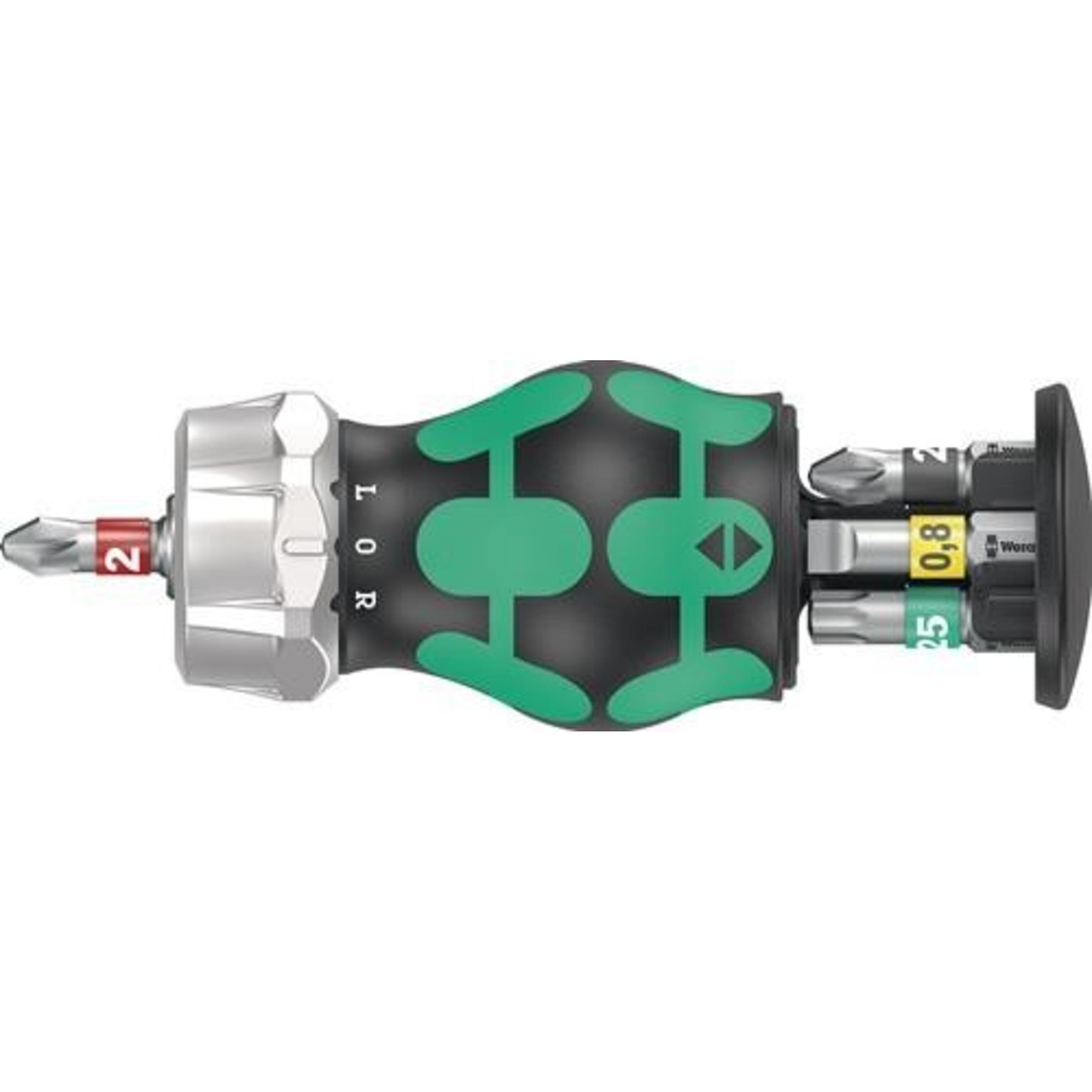 Wera, Bits, Kraftform Kompakt Stubby Magazin RA 2 (25mm)
