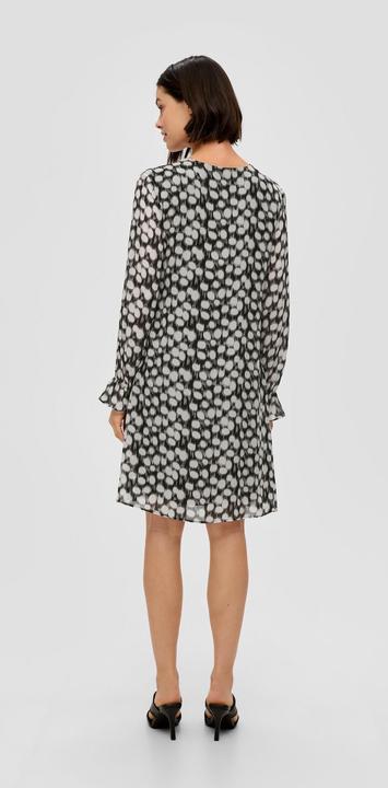 Image du produit s.Oliver Kleid Chiffonkleid mit V-Ausschnitt (38)