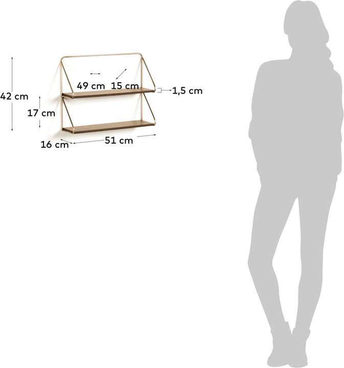 Image du produit Kave Home Catrina (16 x 51 cm)