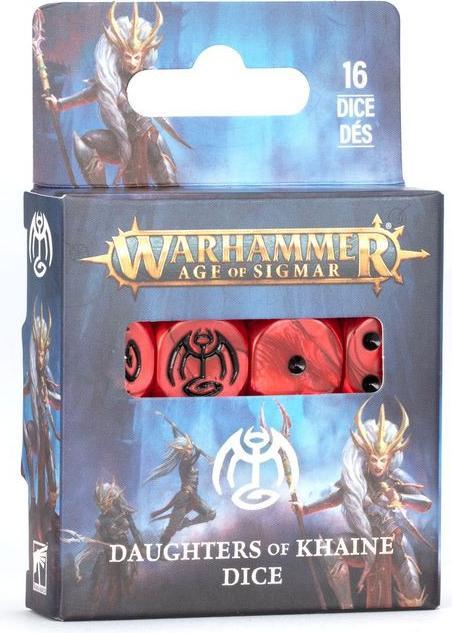 Image du produit Games Workshop "Daughters of Khaine Dice Set"