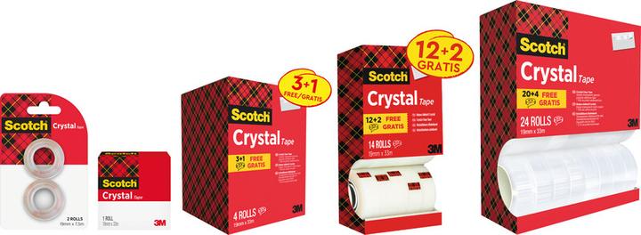 Produktbild Scotch Crystal Klebeband (19 mm)