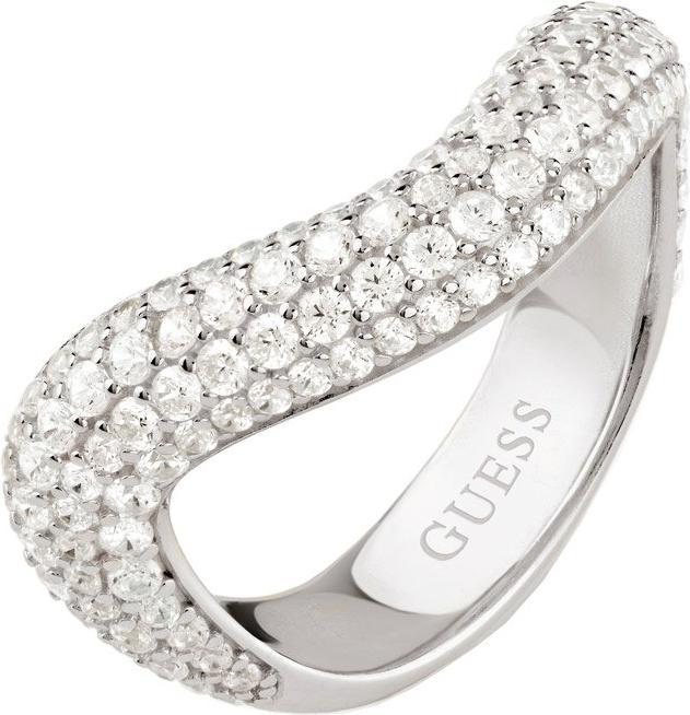 Produktbild Guess Double Wave Ring (52, 925 Silber)