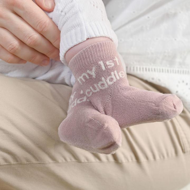 Actual product image Bambino by Juliana Bambino Socks My First Milestones 0-6M Pack of 5 Pairs (5-pack, One size)