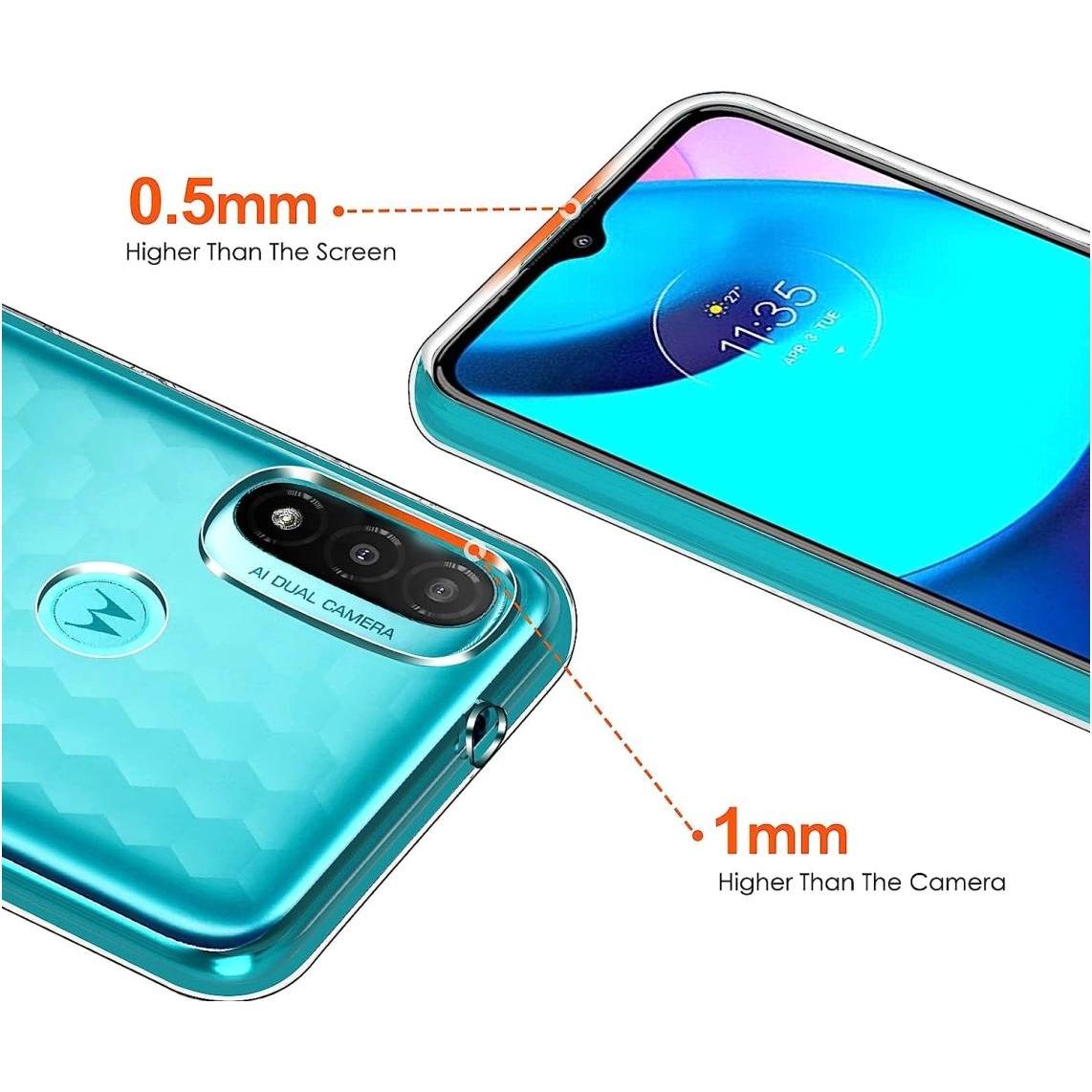 Thumbnail - Screenguard Motorola Moto E20 Flexible TPU Clear Case (Motorola Moto E20), Smartphone Hülle, Transparent