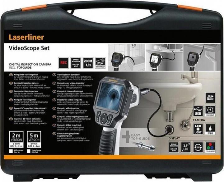 Actual product image Laserliner 082.258A Endoscope Probe Ø: 9