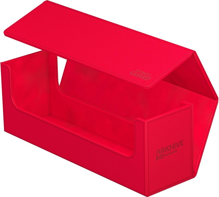 Ultimate Guard Card Box XenoSkin Arkhive Monocolor 400+ Red