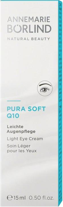 Produktbild Annemarie Börlind PURA SOFT Q10 Leichte Augenpflege (Augenpflege Crème, 15 ml)
