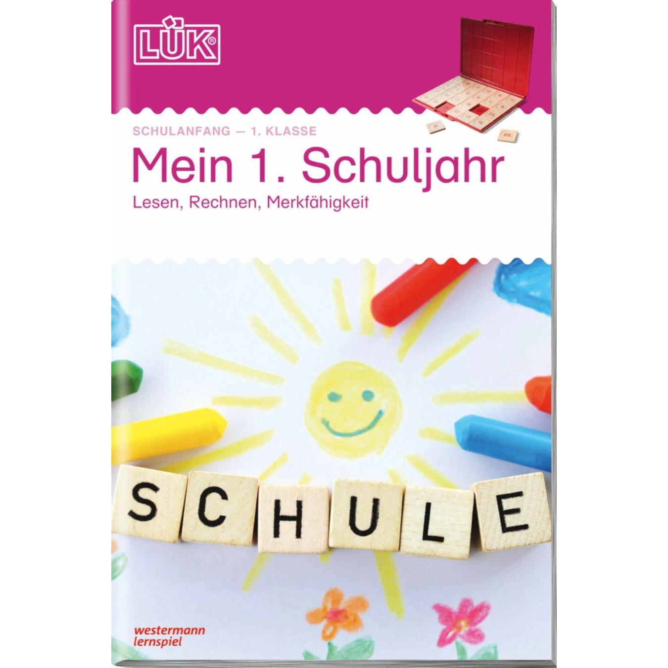LÜK. Mein 1. Schuljahr: Lesen, Rechnen, Merkfähigkeit, Schulbücher