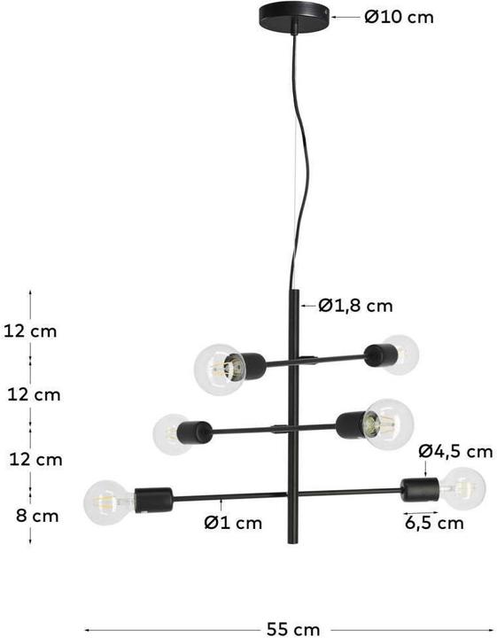 Actual product image Kave Home Spica (E27)