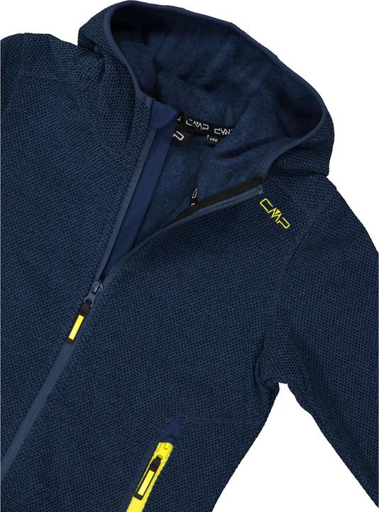 Produktbild CMP Campagnolo Girl's Jacket Fix Hood Jacquard Knitted 3H19825 (164)