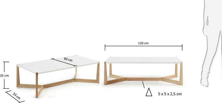 Image du produit Kave Home Quatro (120 x 60 x 35 cm)