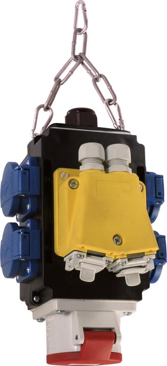 Actual product image As - Schwabe Energy cube with compressed air and data connection (CEE 7/3, CEE)