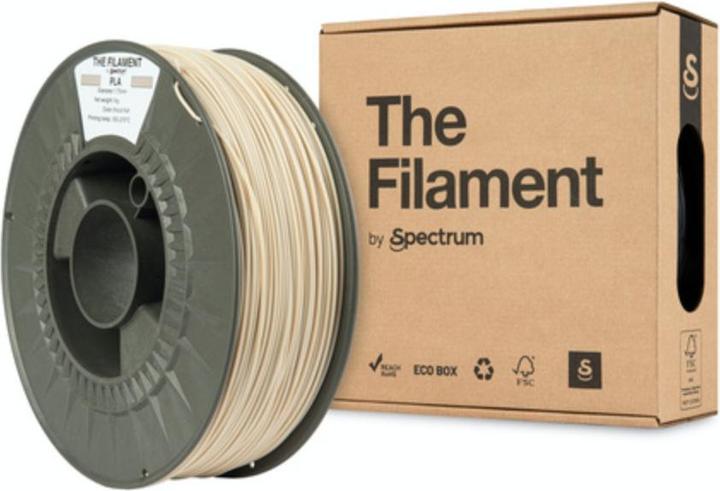 Actual product image TF-24009 (PLA, 1.75 mm, 1000 g, Brown)