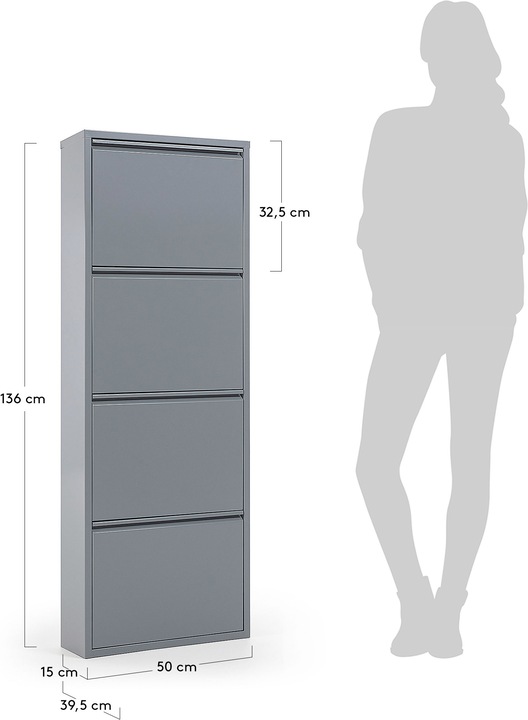 Produktbild Kave Home Elle (15 x 50 x 136 cm)