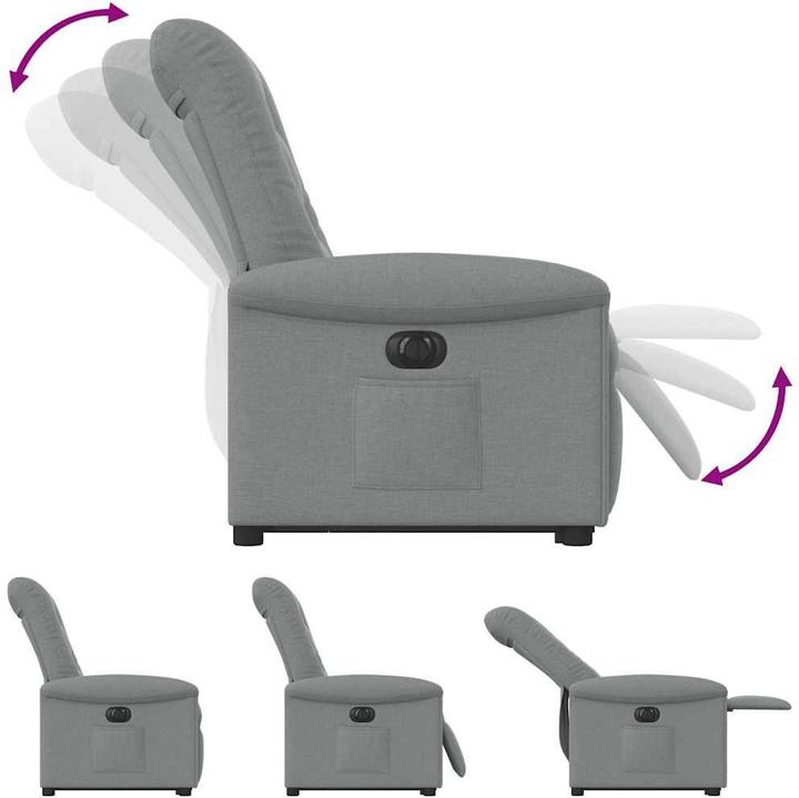 Image du produit vidaXL Relaxsessel mit Aufstehhilfe