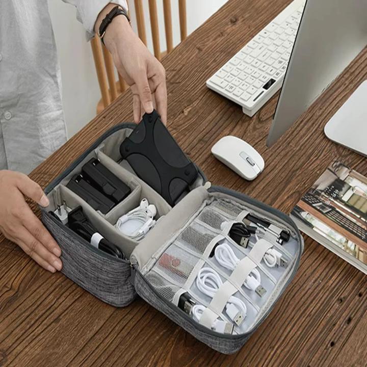 Immagine prodotto Only-Bags.Store Kabelaufbewahrungstasche Wasserdicht Digital Electronic Organizer Tragbar USB Daten