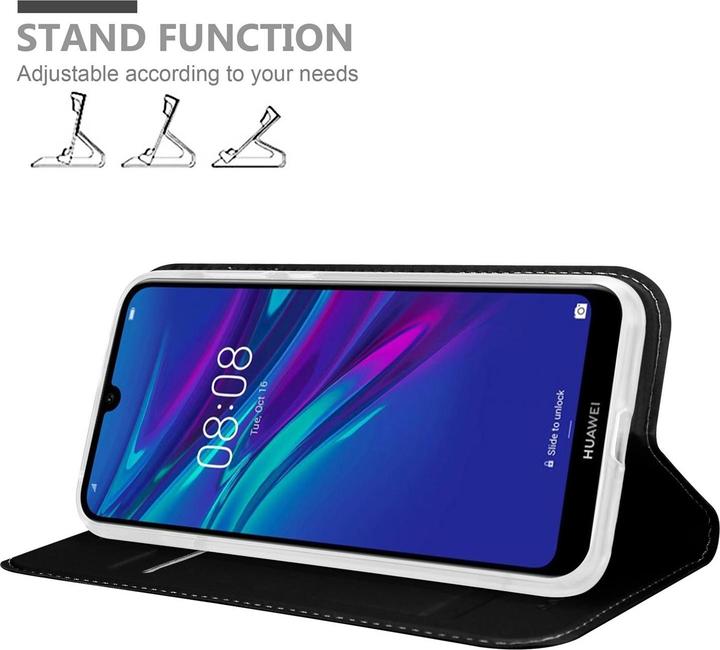 Actual product image Cadorabo Book Classy Style Cover (Huawei Y6 (2019))
