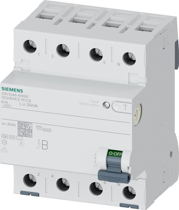 Image du produit Siemens Disjoncteur différentiel