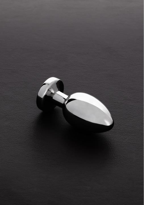 Actual product image Shots Jeweled Butt Plug PINK - Small