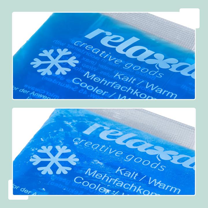 Energie-Label Relaxdays Kühlpads-Set (1 x, 450 ml, 1210 g)