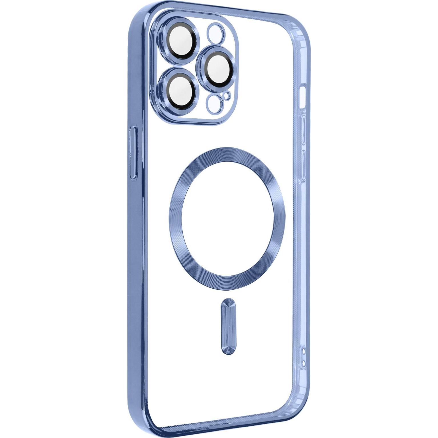 Thumbnail - Avizar Chrom Handyhülle Series (Apple iPhone 13 Pro Max), Smartphone Hülle, Blau