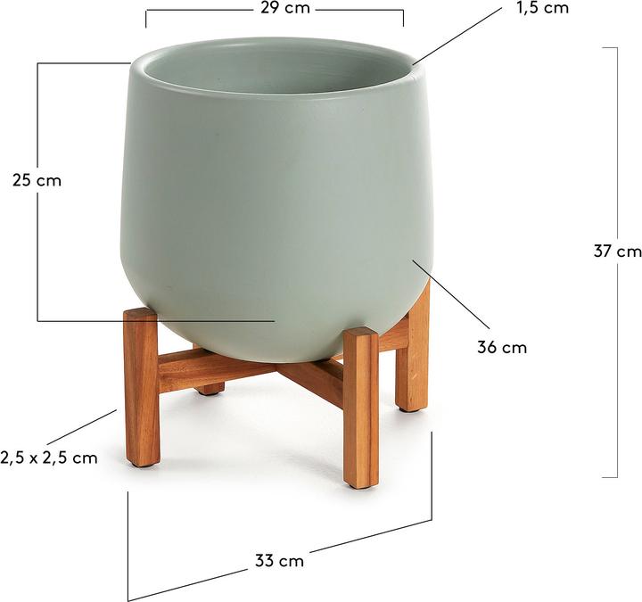 Produktbild Kave Home Denpasar (36 x 36 x 37 cm)