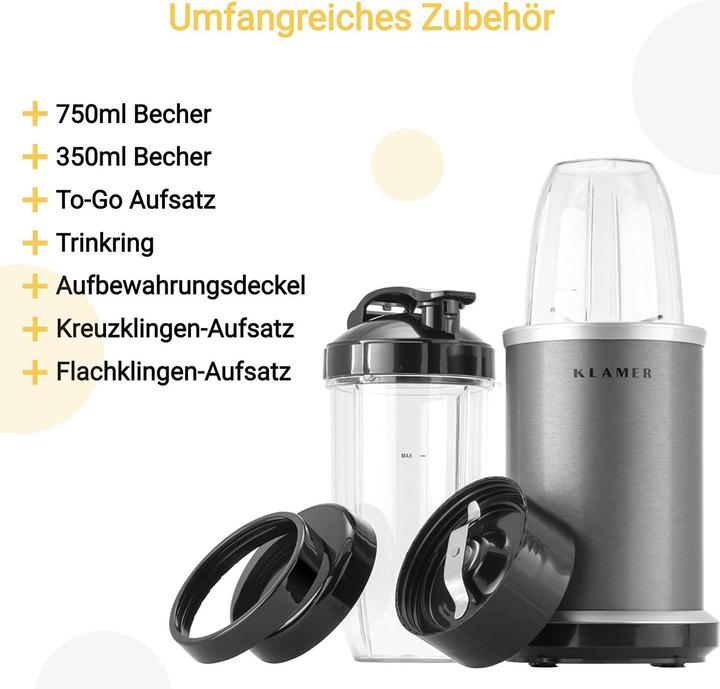 Produktbild KLAMER Bullet (1000 W)
