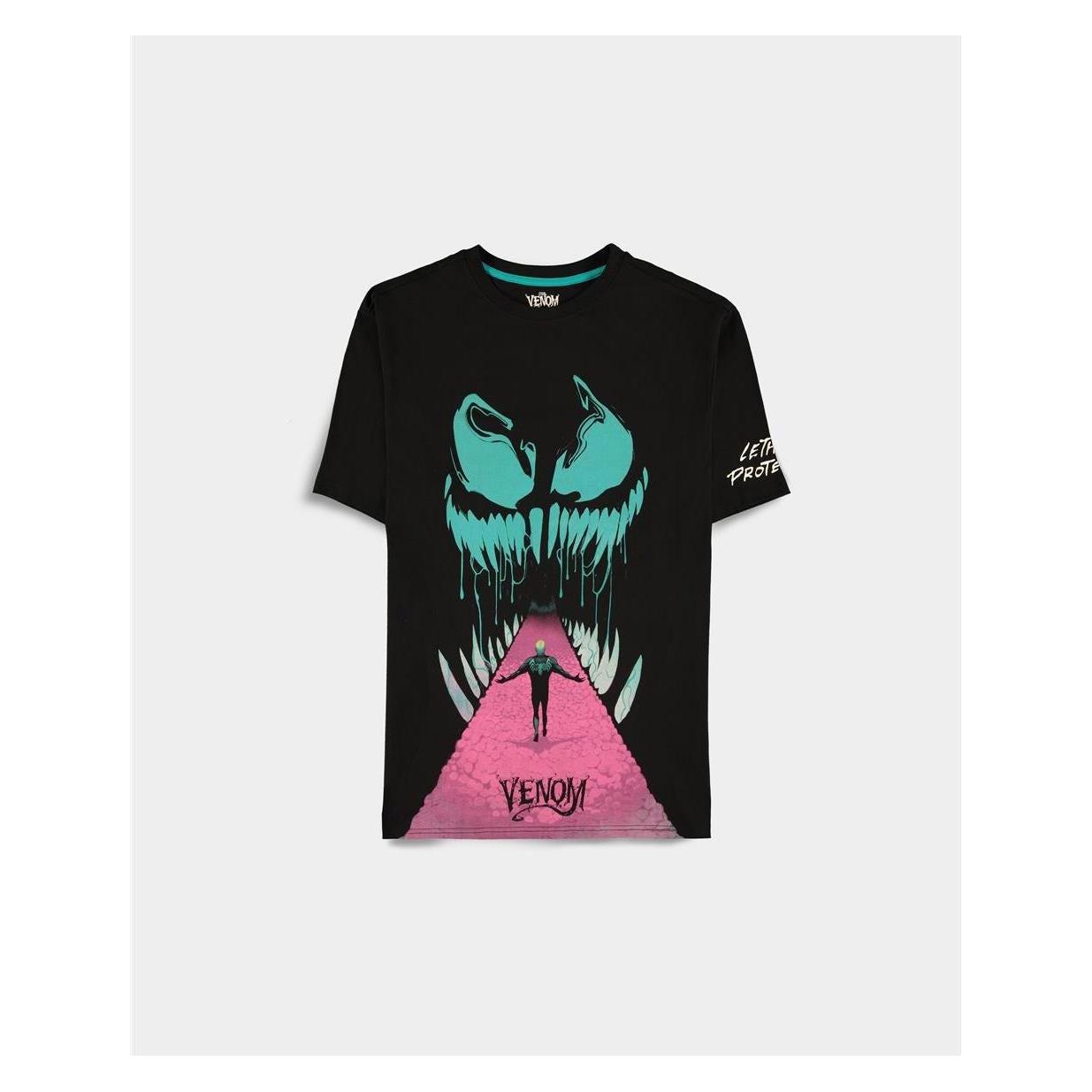 Spiderman, Mannen, T-shirts, Heren Tshirt Met Korte Mouwen, Zwart, (L)