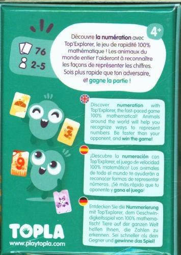 Image du produit Topla Top explorer : jeu de rapidité mathématique : 4+ (Multilingue)