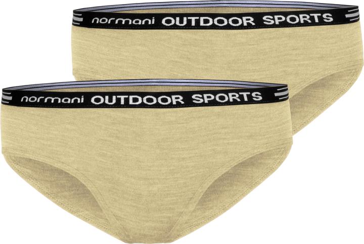 Actual product image Normani 2-pack ladies' merino briefs "Albury" - 8553 (XXL, pack of 2)