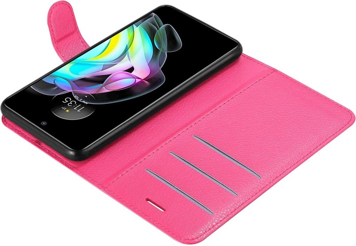 Actual product image Cadorabo Book Stand Case for Motorola EDGE 20 (Motorola Edge 20)