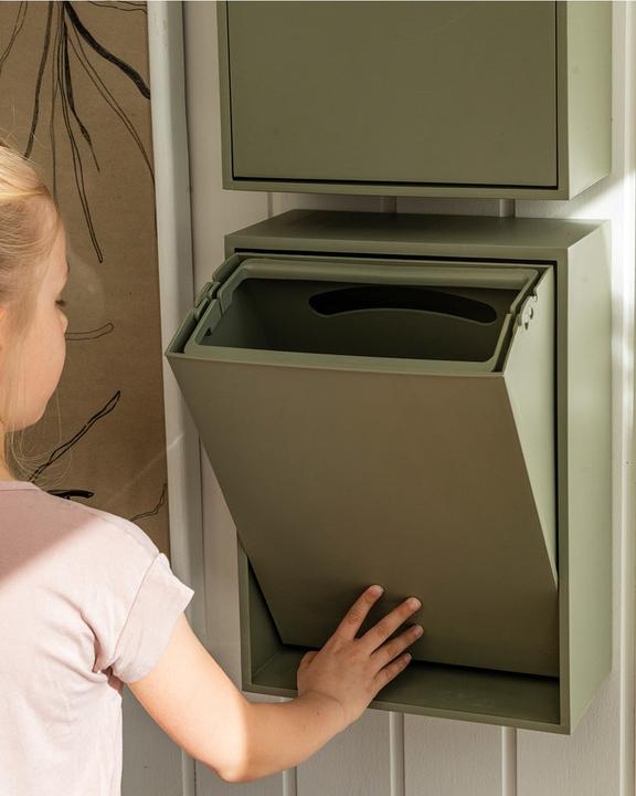 Produktbild ReCollector Recyclingbox - Eiche grün (12 l)