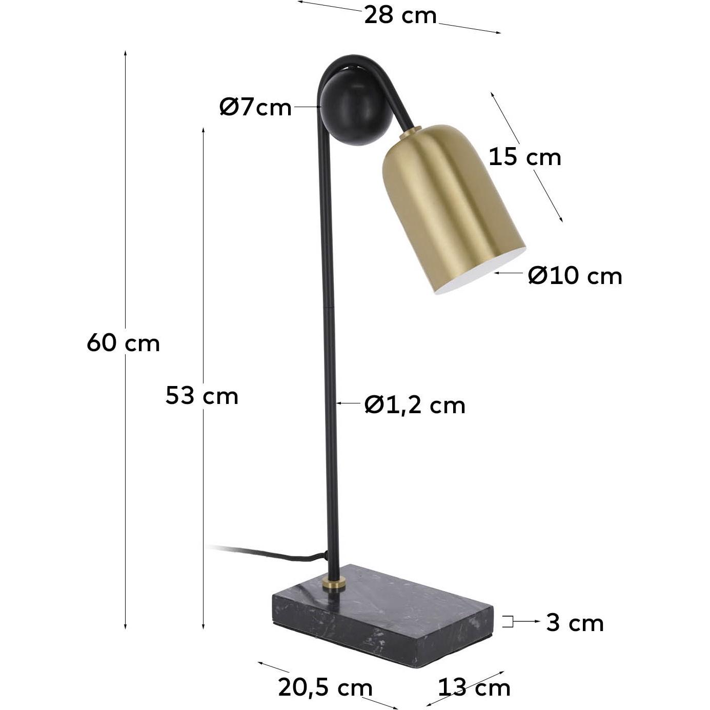 Thumbnail - Kave Home, Tischlampe, Natsumi (E27)