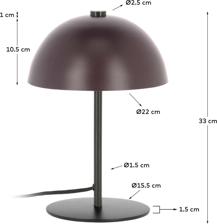 Actual product image Kave Home Aleyla (E14)