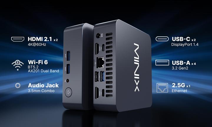 Produktbild Minix NUC 355 (512 GB, 16 GB, Intel N150)