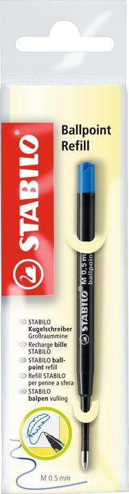 Produktbild STABILO Kugelschreiber - Grossraummine - Ballpoint Refill - 10er Pack - blau (Blau, 0.50 mm, 10 Stk.)