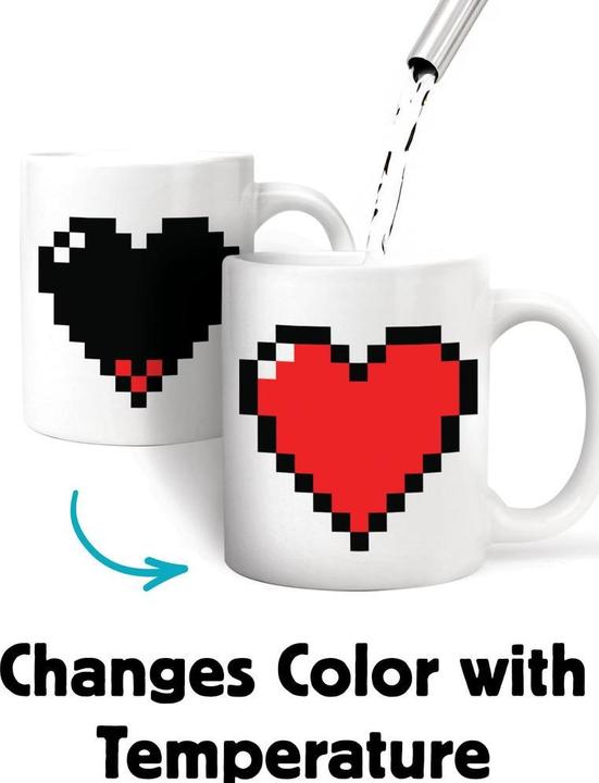 Produktbild Kikkerland Tasse Herz (355 ml, 1x)