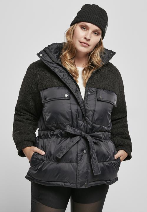 Immagine prodotto Urban Classics Giacca Sherpa Mix Puffer da donna (4XL)