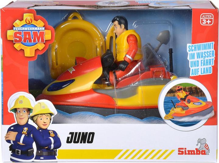 Actual product image Simba Feuerwehrmann Sam Juno Jetski mit Figur