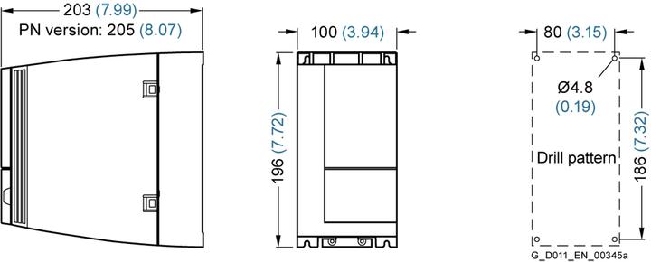 Produktbild Siemens Sinamics G120C 7,5kW Modbus-Filter