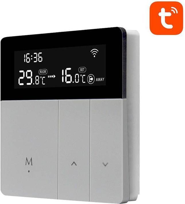 Actual product image Avatto Smart Water Heating Termostat WT50 3A Wi-Fi Tuya
