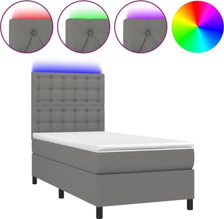 Produktbild vidaXL Boxspringbett (90 x 190 cm)