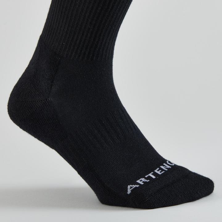 Produktbild Artengo Tennissocken High 4er-Pack - RS 300 grau/schwarz (35 - 38)