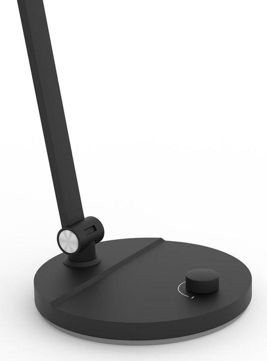 Produktbild FeinTech SKT LTL00121 - LED-Schreibtischlampe 7 W mit Drehknopf schwarz (540 lm)