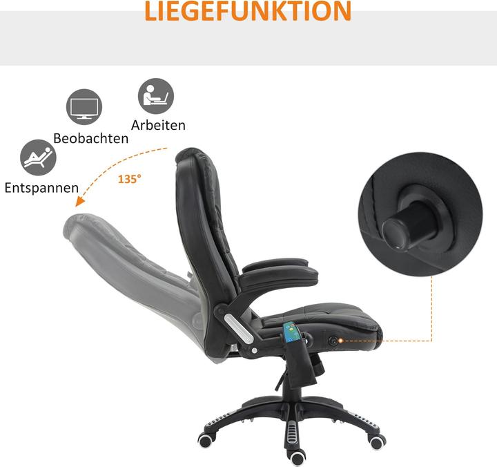 Produktbild Jamb Bürostuhl Massage mit Heizung