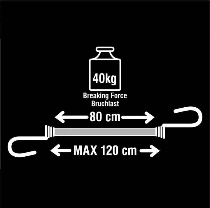 Produktbild Master Lock Gepäckspanner mit Doppelhaken