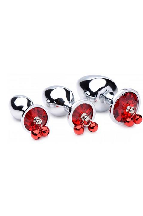 Actual product image XR Brands Red Gem with Bells