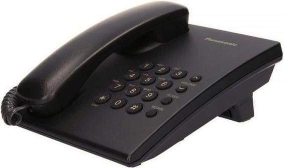 Actual product image Panasonic KX-TS500FXB Corded phone, Black