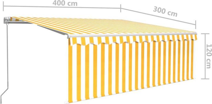 Produktbild vidaXL Markise (4 m)